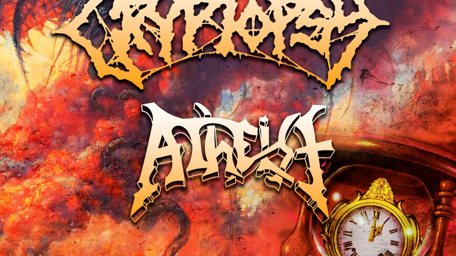 cryptosy e atheist unica apresentacao no Brasil.opti