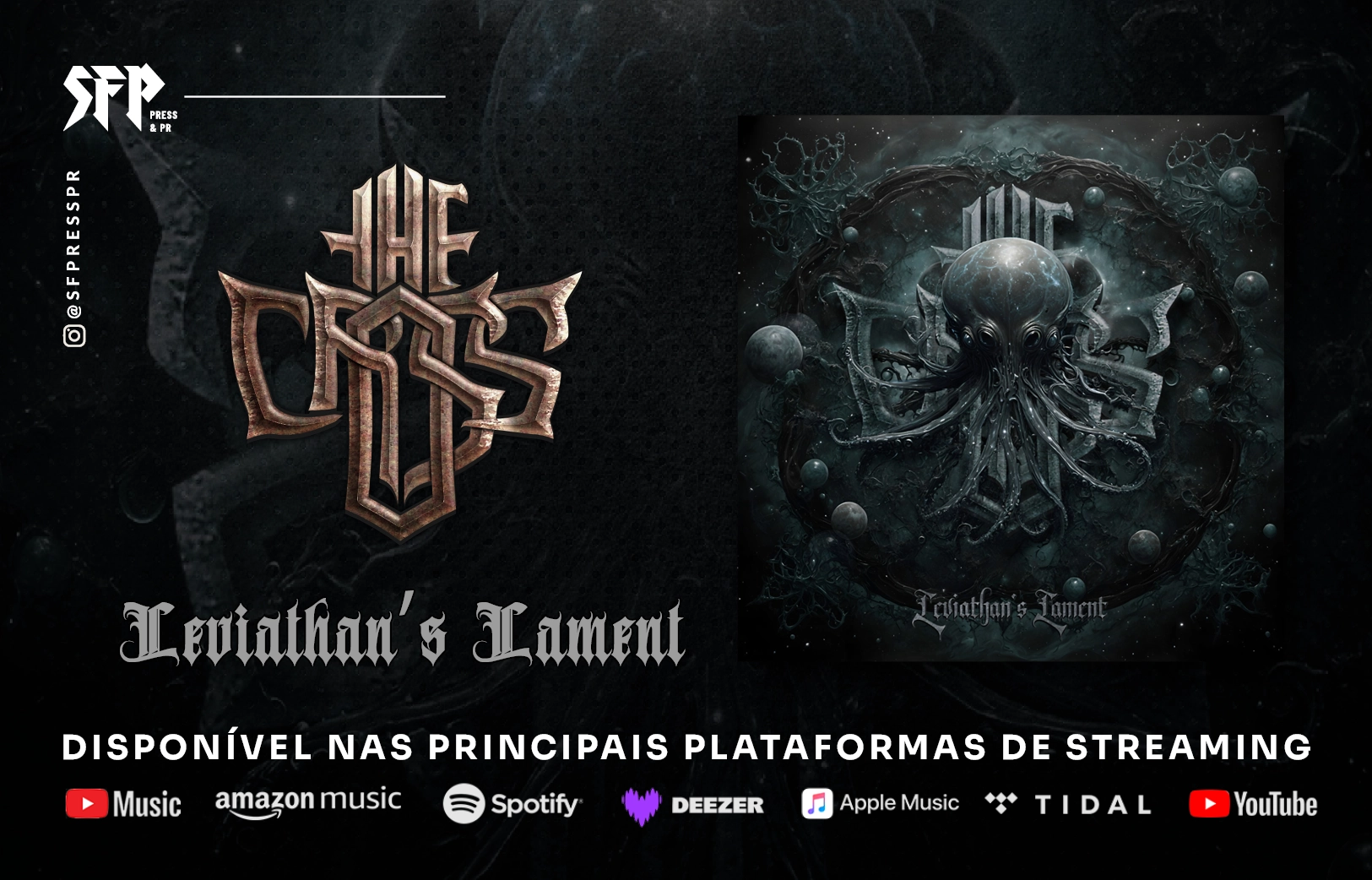 THE CROSS: “Leviathan’s Lament” é oficialmente lançado