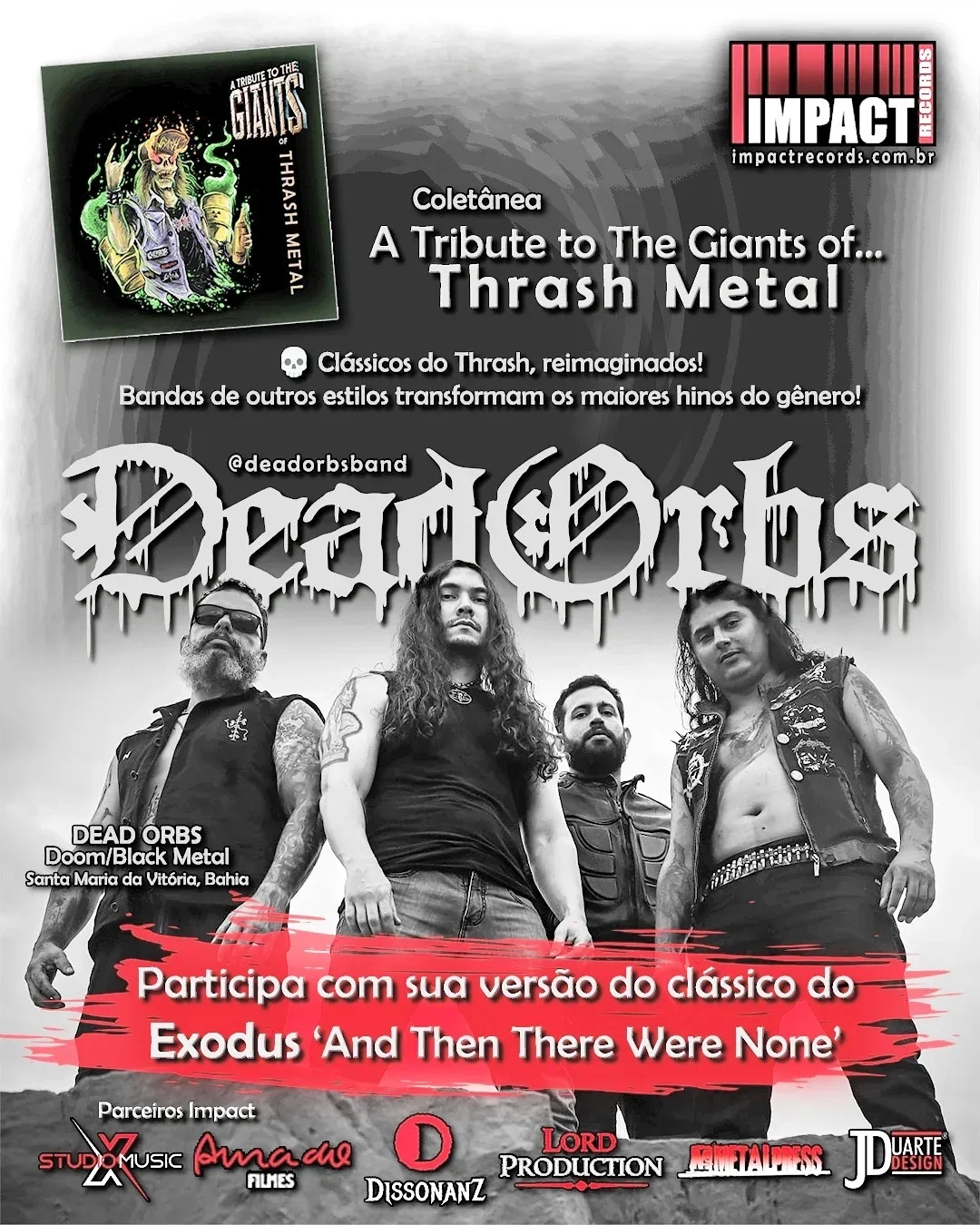 DEAD ORBS: Versão de “And Then There Were None” do Exodus está pronta 