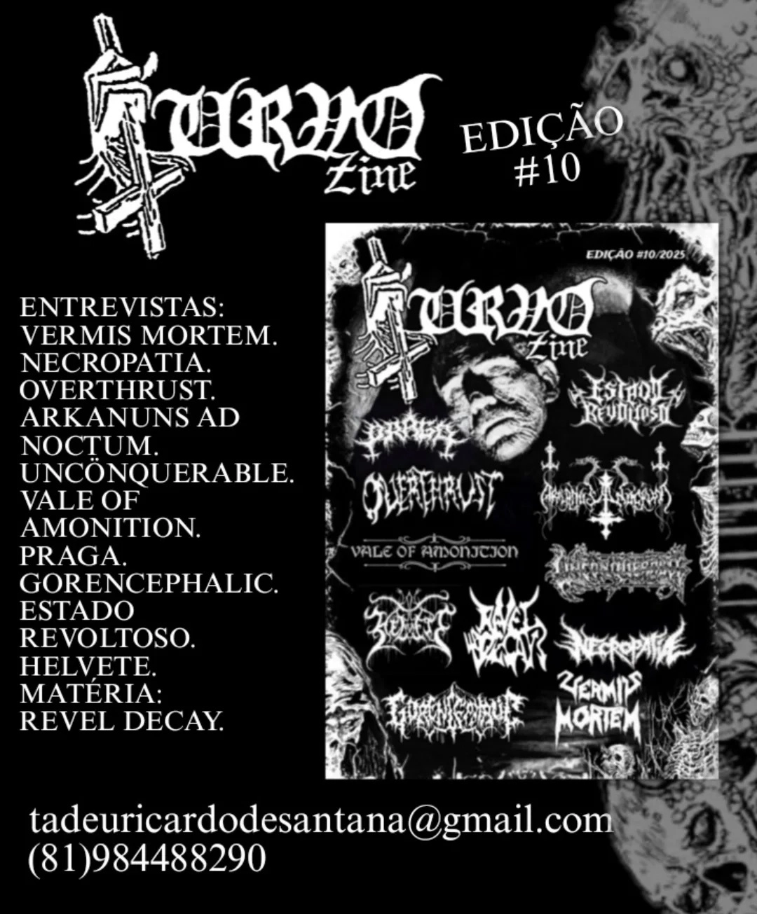 GORENCEPHALIC: Banda detalha origens, inspiração manicomial e planos futuros em entrevista ao Turvo Zine