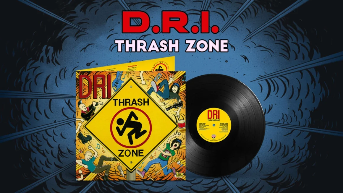 D.R.I.: ‘Thrash Zone’ ganha relançamento em vinil pela Fuzz On Discos