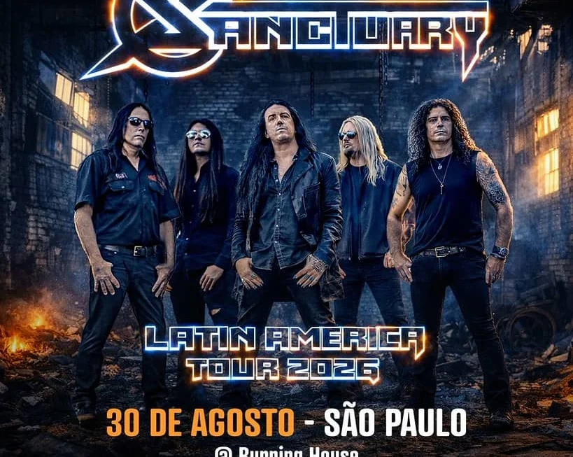 SANCTUARY EM SÃO PAULO: apresentação única celebra 40 anos com show histórico e material inédito