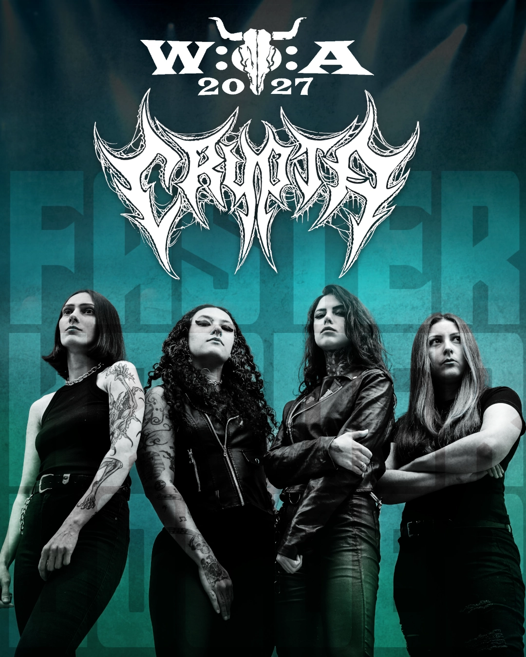 Crypta é confirmada no Wacken Open Air 2027 e promete estreia de músicas do novo álbum
