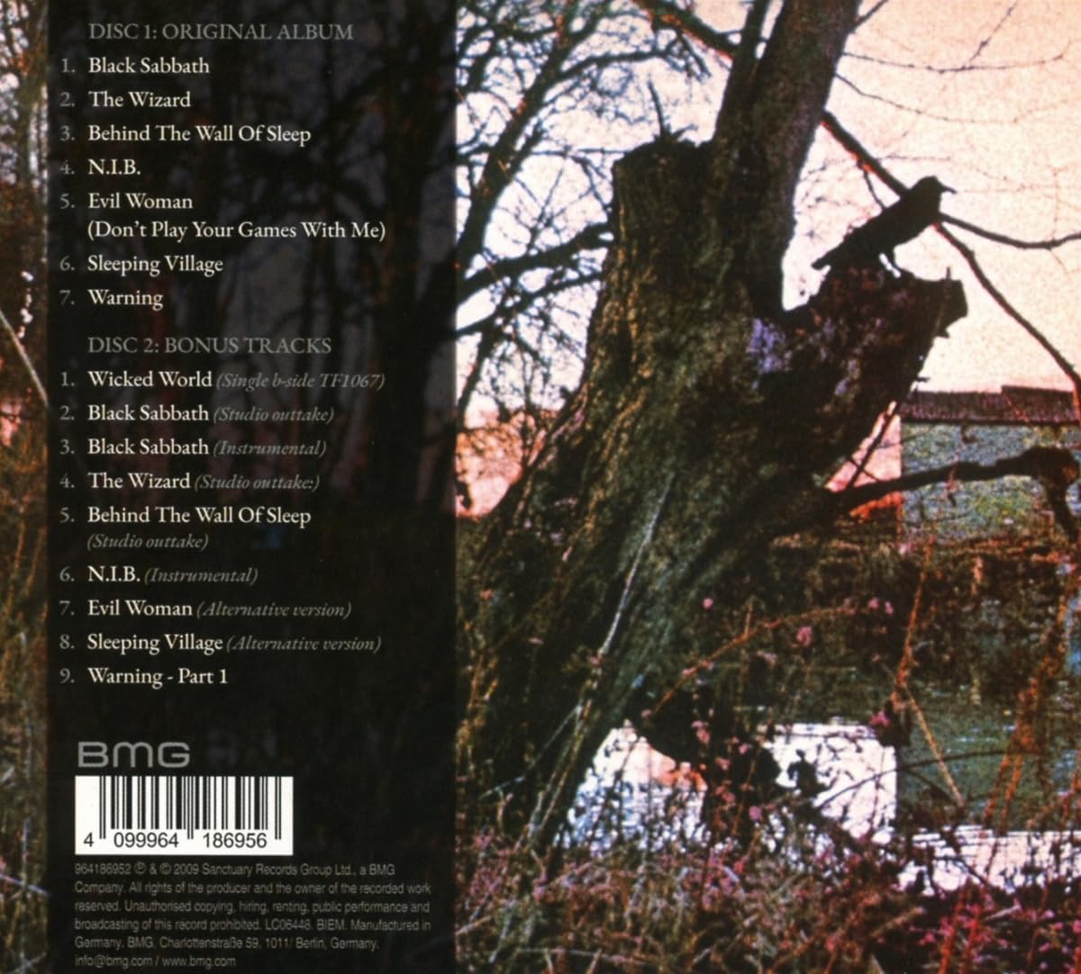 Black Sabbath: Deluxe - Digipak with Bonus Tracks - Imagem 2
