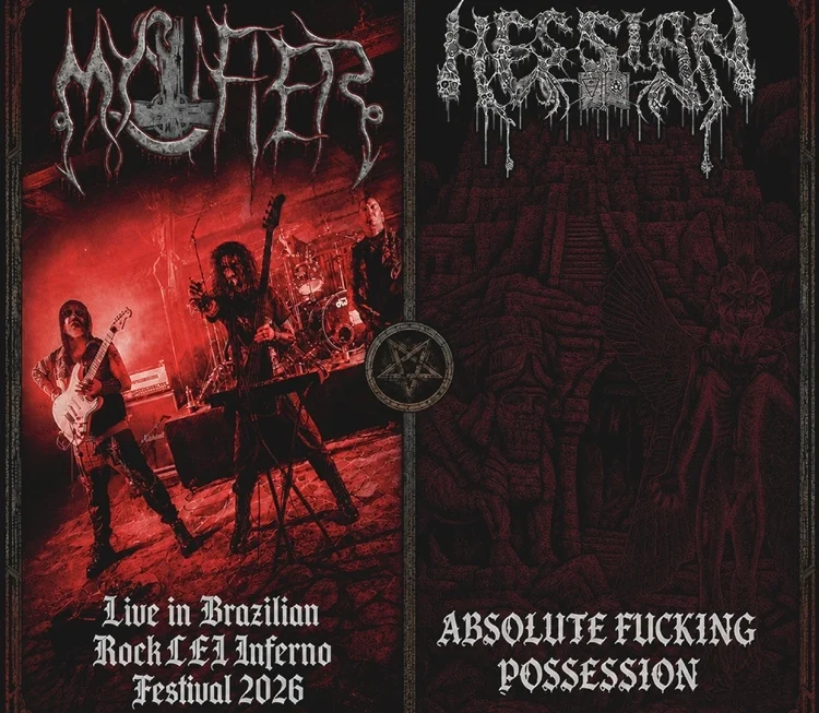 MYSTIFIER // HESSIAN:Duas forças do Black Metal colidem em “Absolute Fucking Possession”