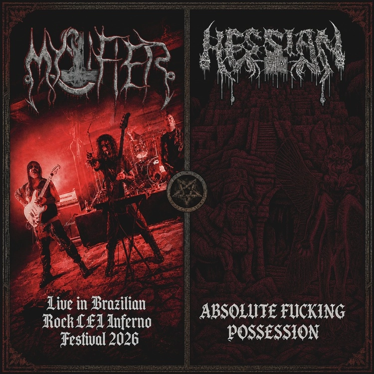 MYSTIFIER // HESSIAN:Duas forças do Black Metal colidem em “Absolute Fucking Possession”